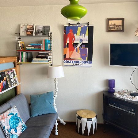 Tiny Apt W/ Balcony And Seaview, Even Out Of Your Bed ! Ostenda Zewnętrze zdjęcie