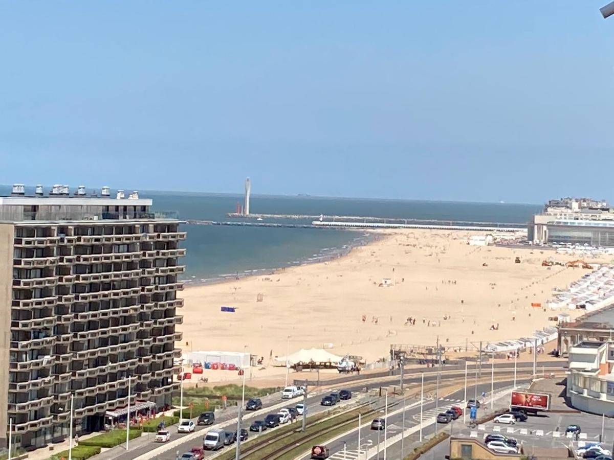 Tiny Apt W/ Balcony And Seaview, Even Out Of Your Bed ! Ostenda Zewnętrze zdjęcie